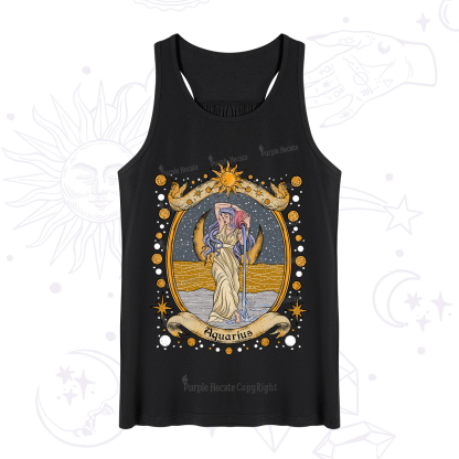 Purplehecate Celestial Aquarius Zodiac Tank