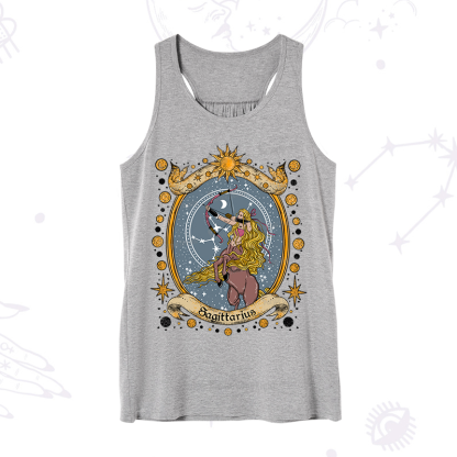 Purplehecate Celestial Sagittarius Zodiac Tank