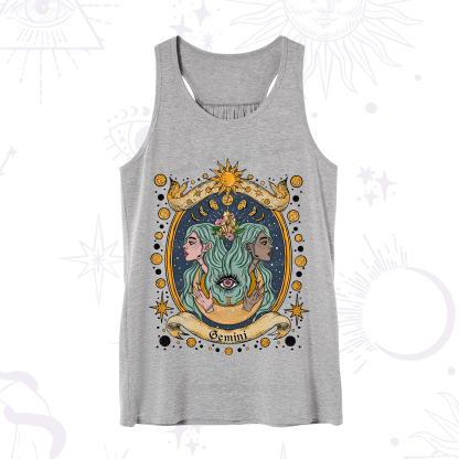 Purplehecate Celestial Gemini Zodiac Tank