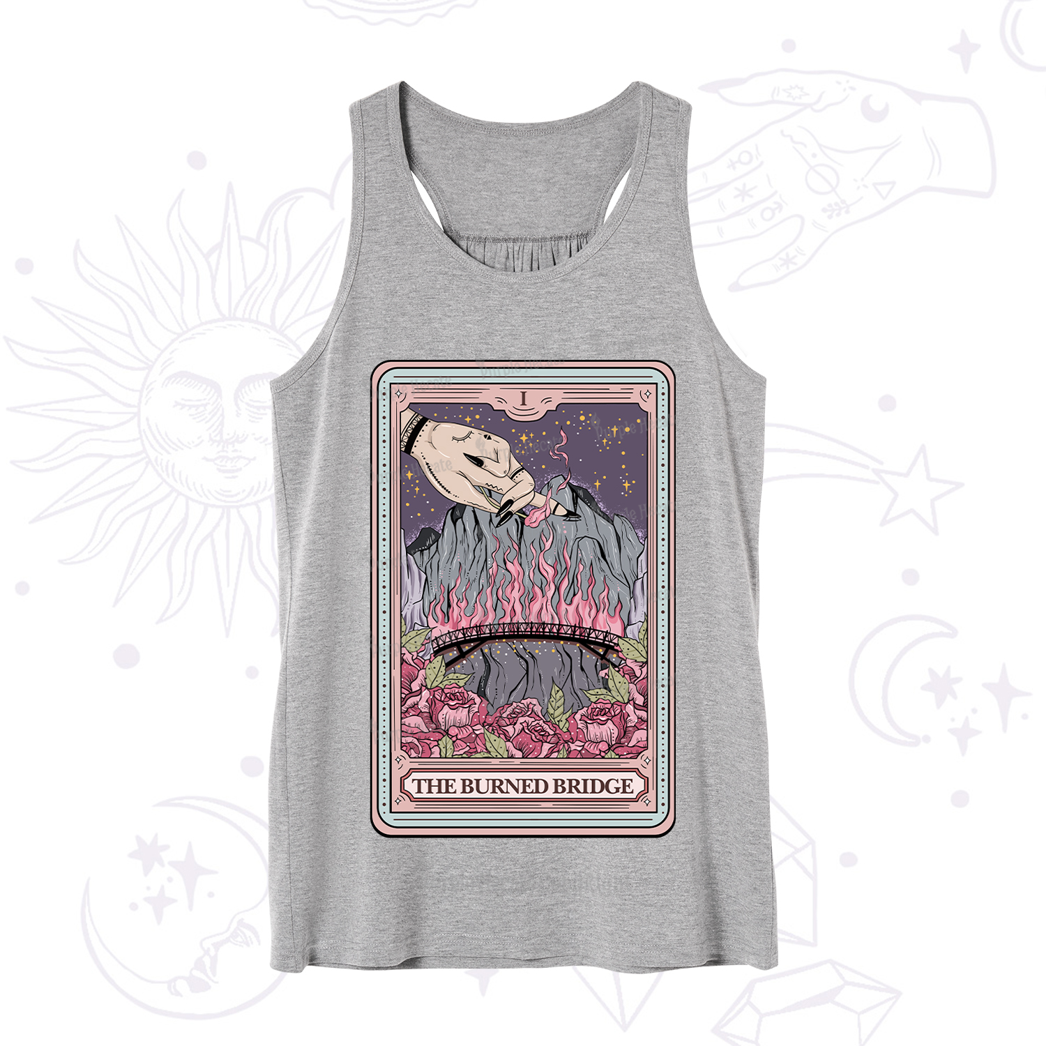 Purplehecate The Burned Bridge Tarot Tank
