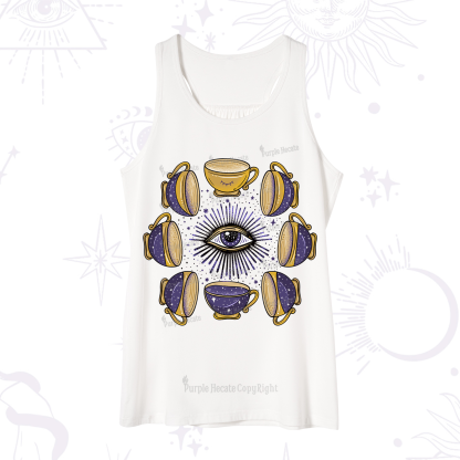 Purplehecate Moon Phase Coffee Lover Tank