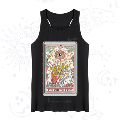 Purplehecate The Cheese Fries Tarot Tank