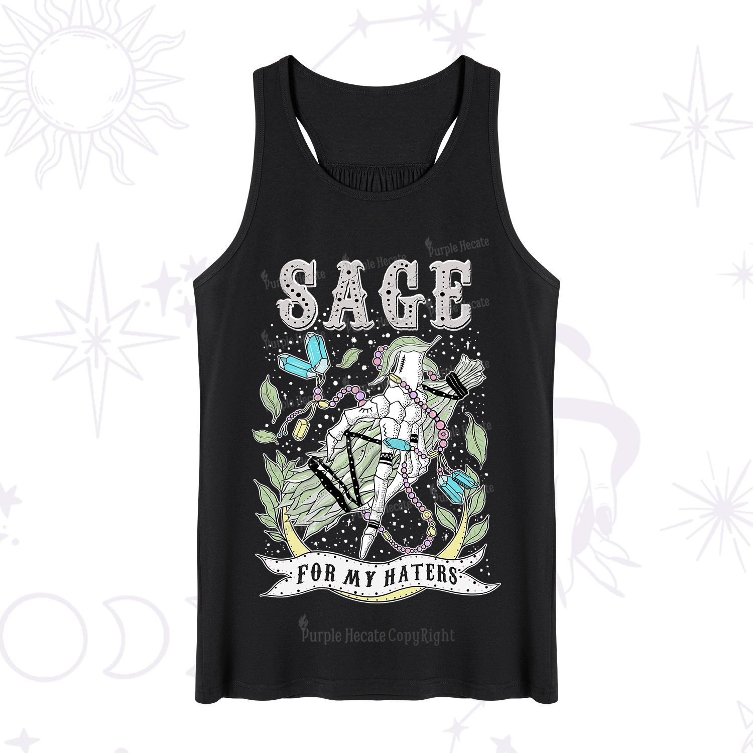 Purplehecate Sage For My Haters Tank