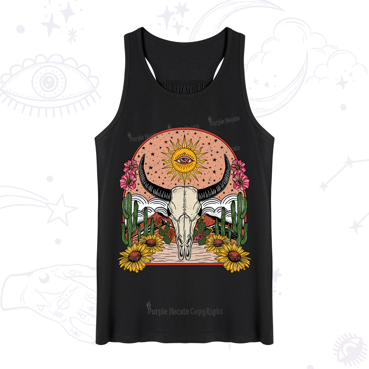Purplehecate Desert Bloom Tank