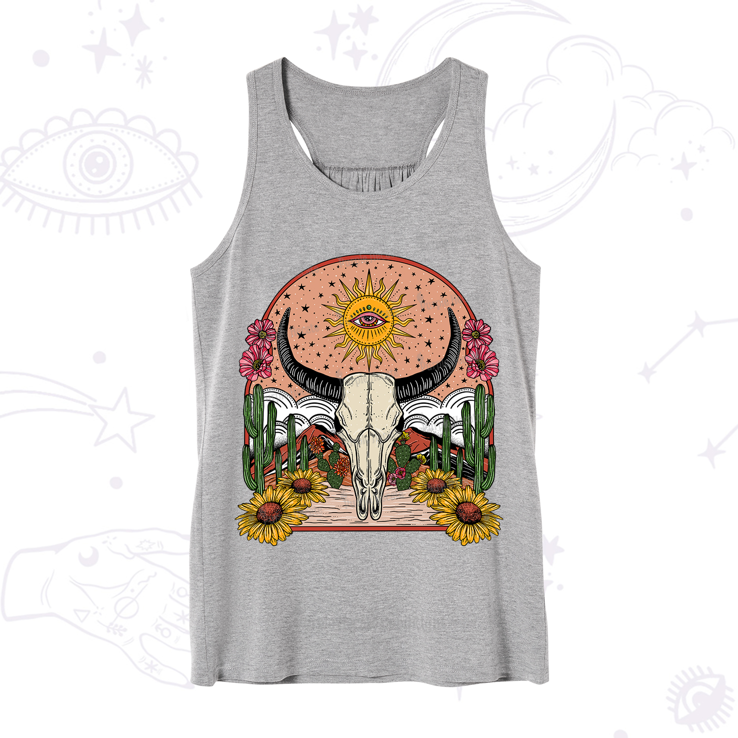 Purplehecate Desert Bloom Tank