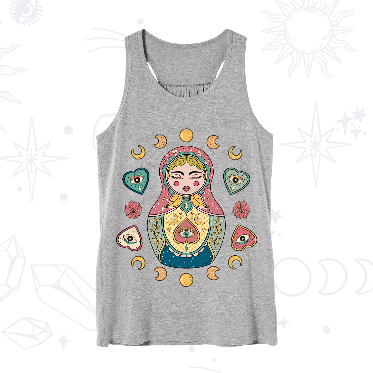Purplehecate Nesting Doll Tank