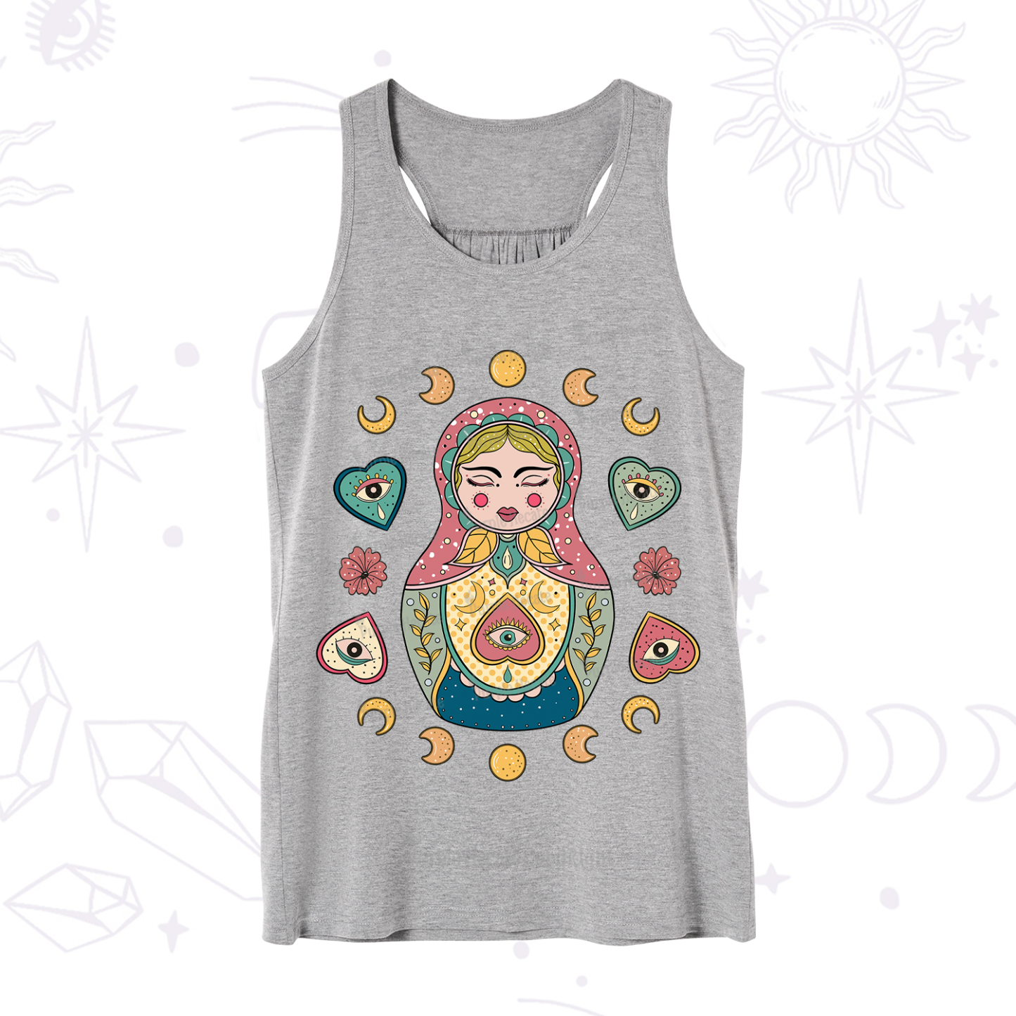 Purplehecate Nesting Doll Tank