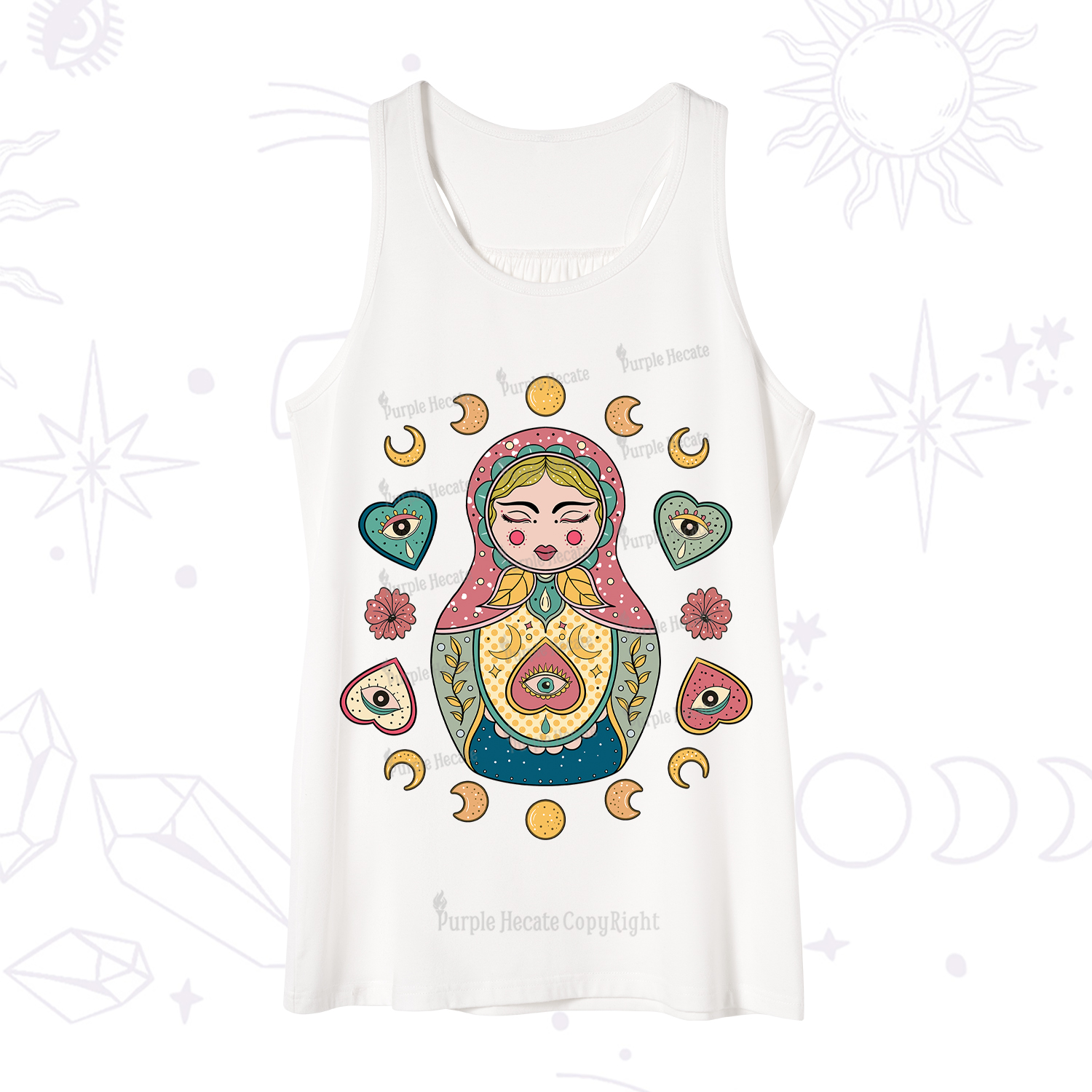Purplehecate Nesting Doll Tank