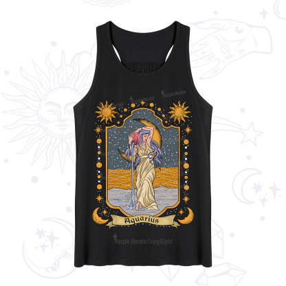 Purplehecate Aquarius Zodiac Tank