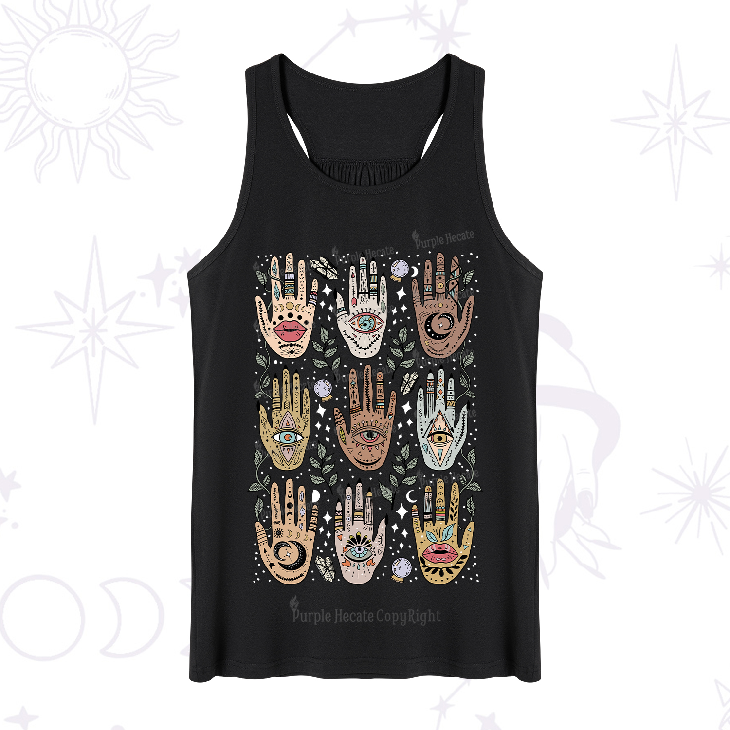 Purplehecate Helping Hands Tank