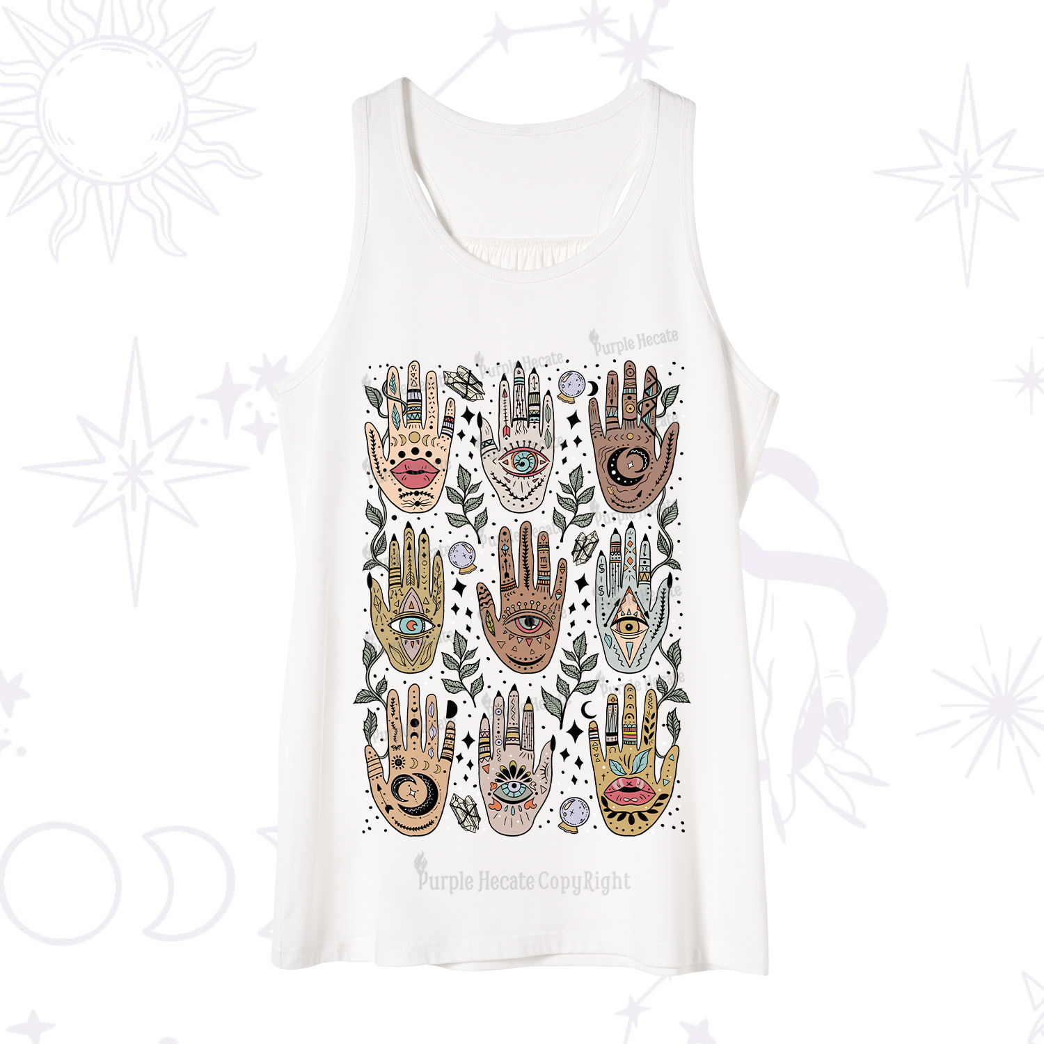 Purplehecate Helping Hands Tank