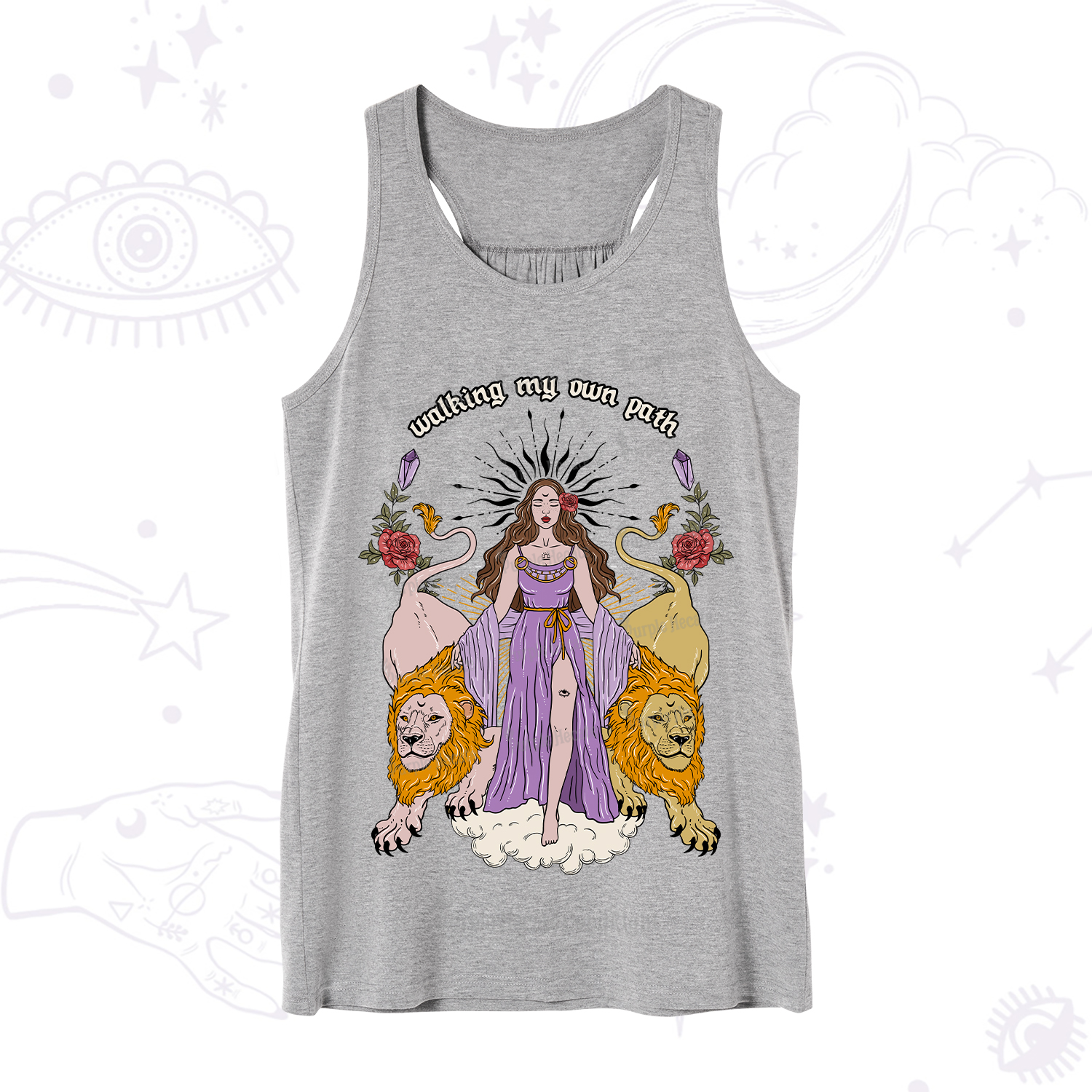 Purplehecate The Goddess Walking My Own Path Tank