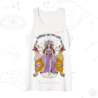 Purplehecate The Goddess Walking My Own Path Tank