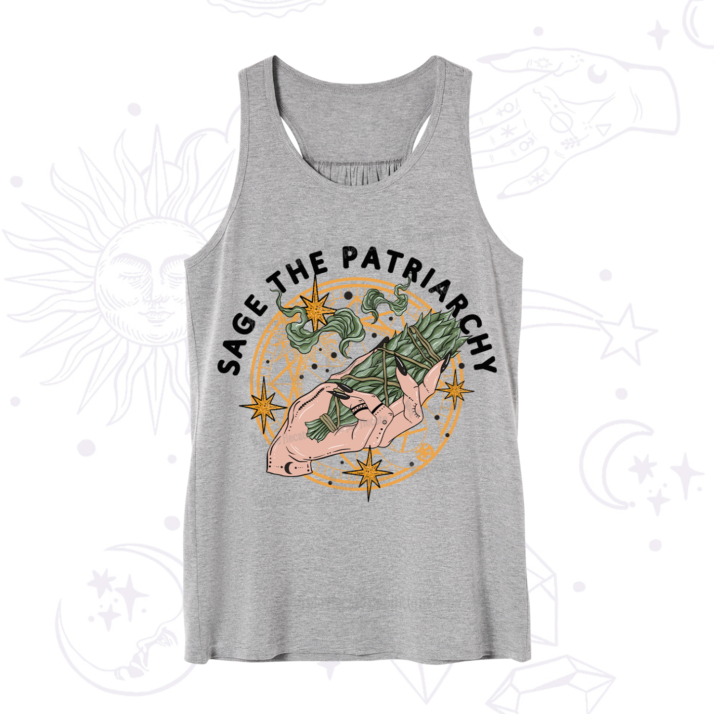 Purplehecate Sage The Patriarchy Tank