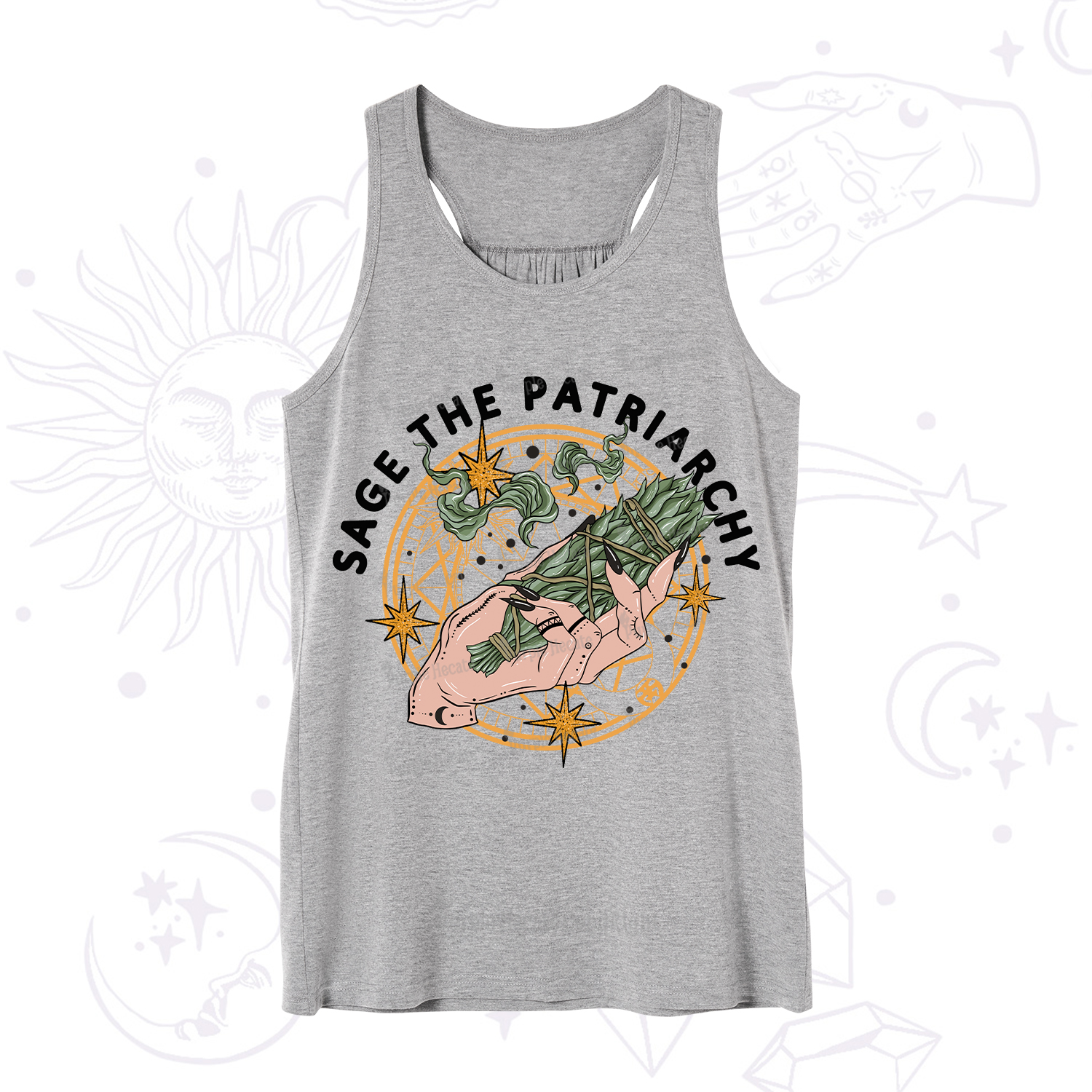 Purplehecate Sage The Patriarchy Tank