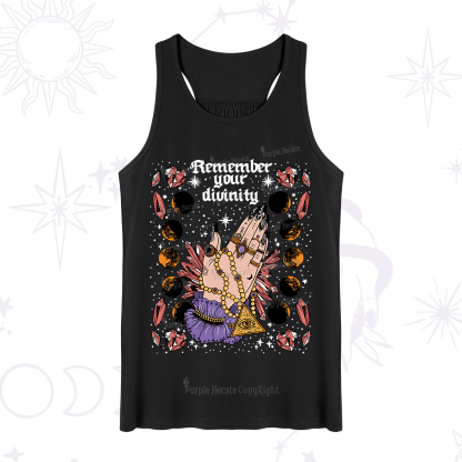 Purplehecate Remember Your Divinity Tank
