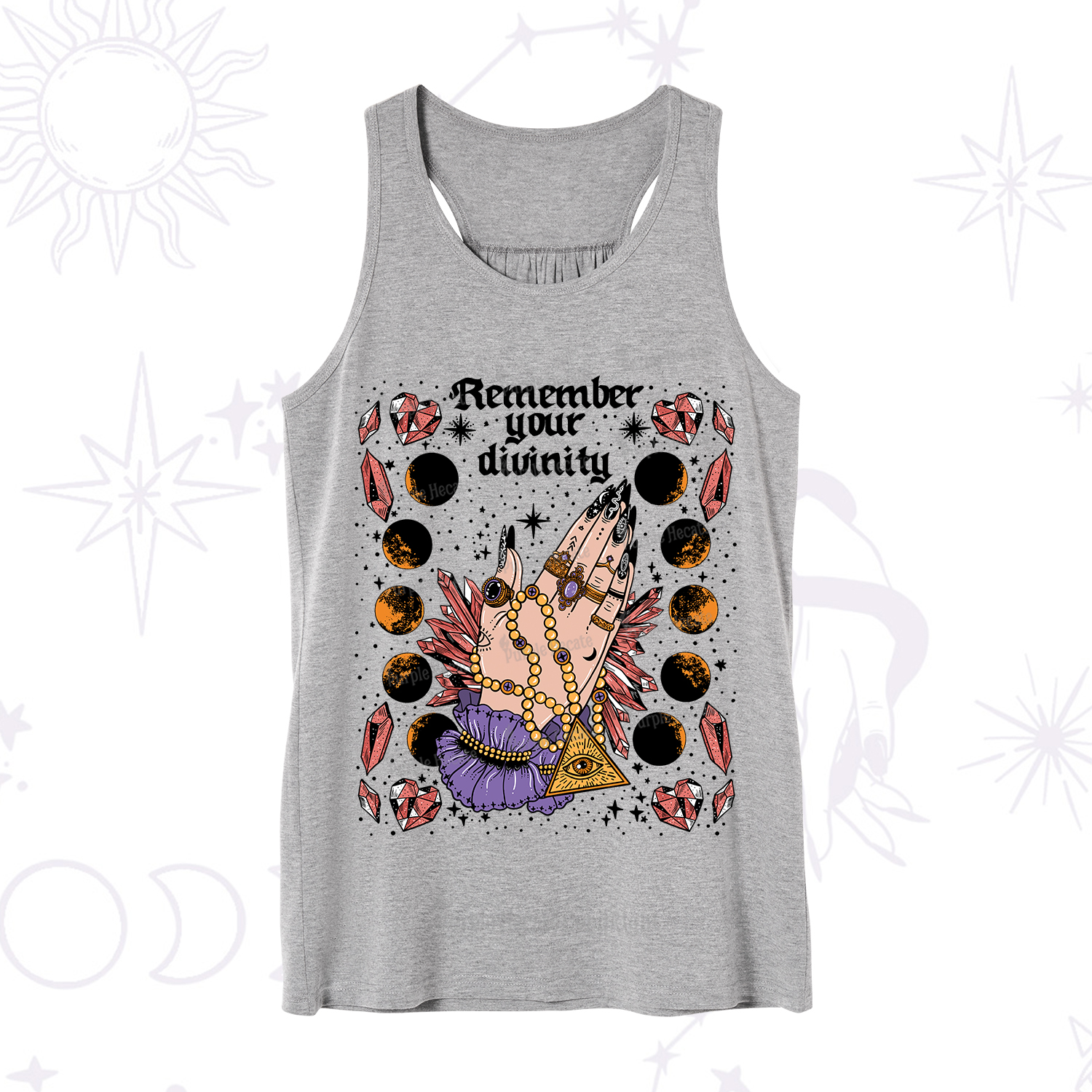 Purplehecate Remember Your Divinity Tank