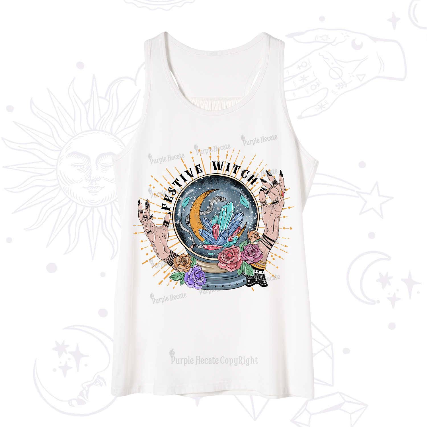 Purplehecate Festive Witch Tank