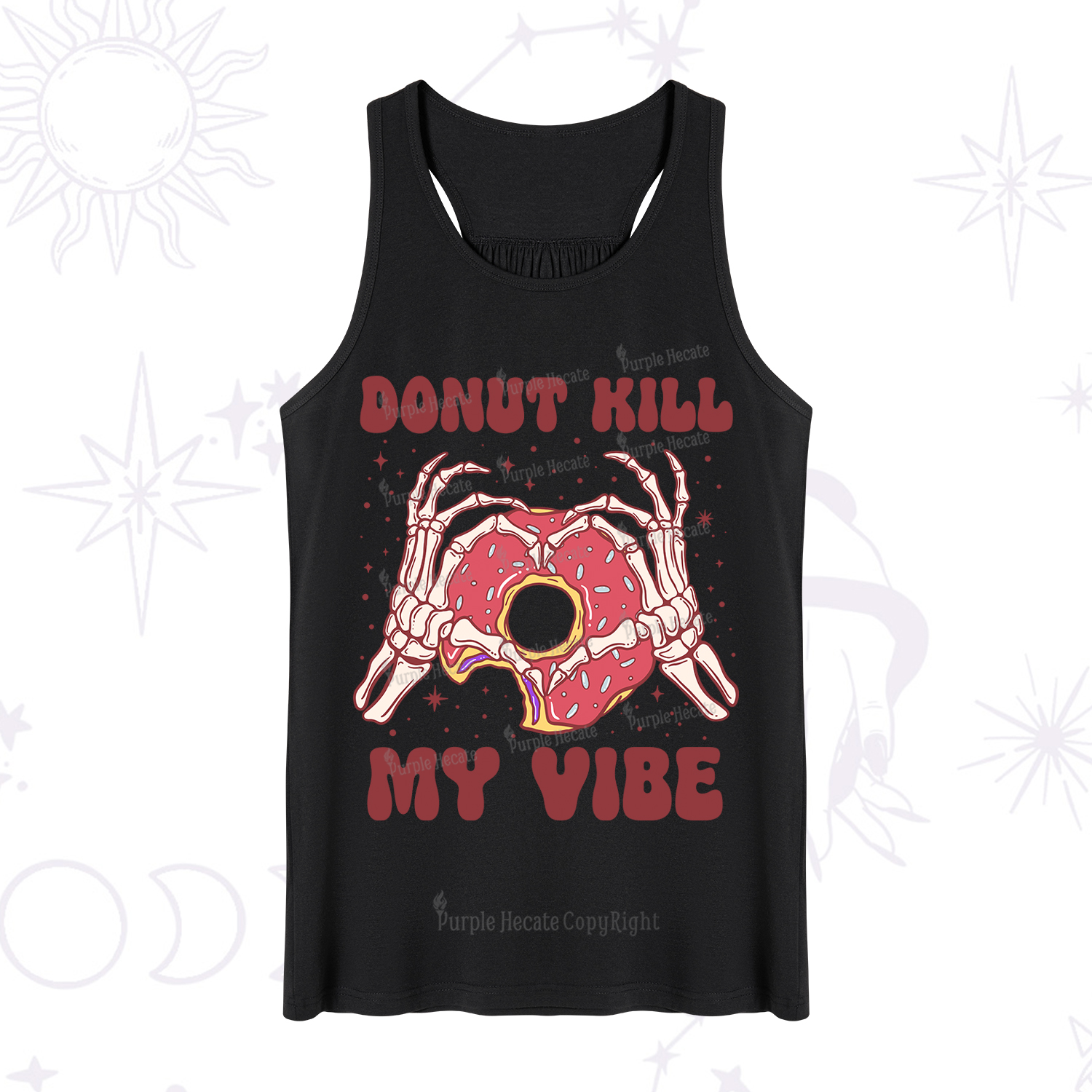 Purplehecate Donut Kill My Vibe Tank