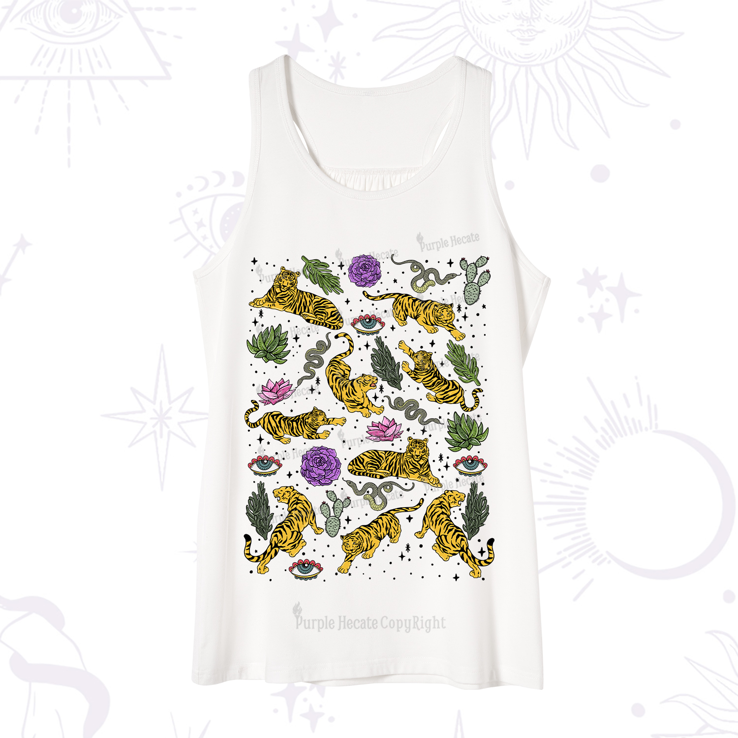 Purplehecate Desert Tiger Tank