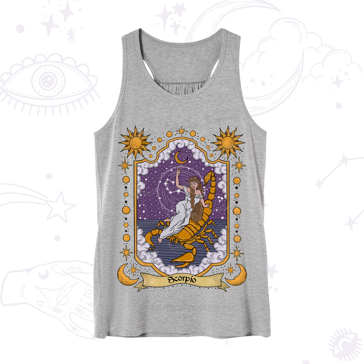 Purplehecate Scorpio Zodiac Tank