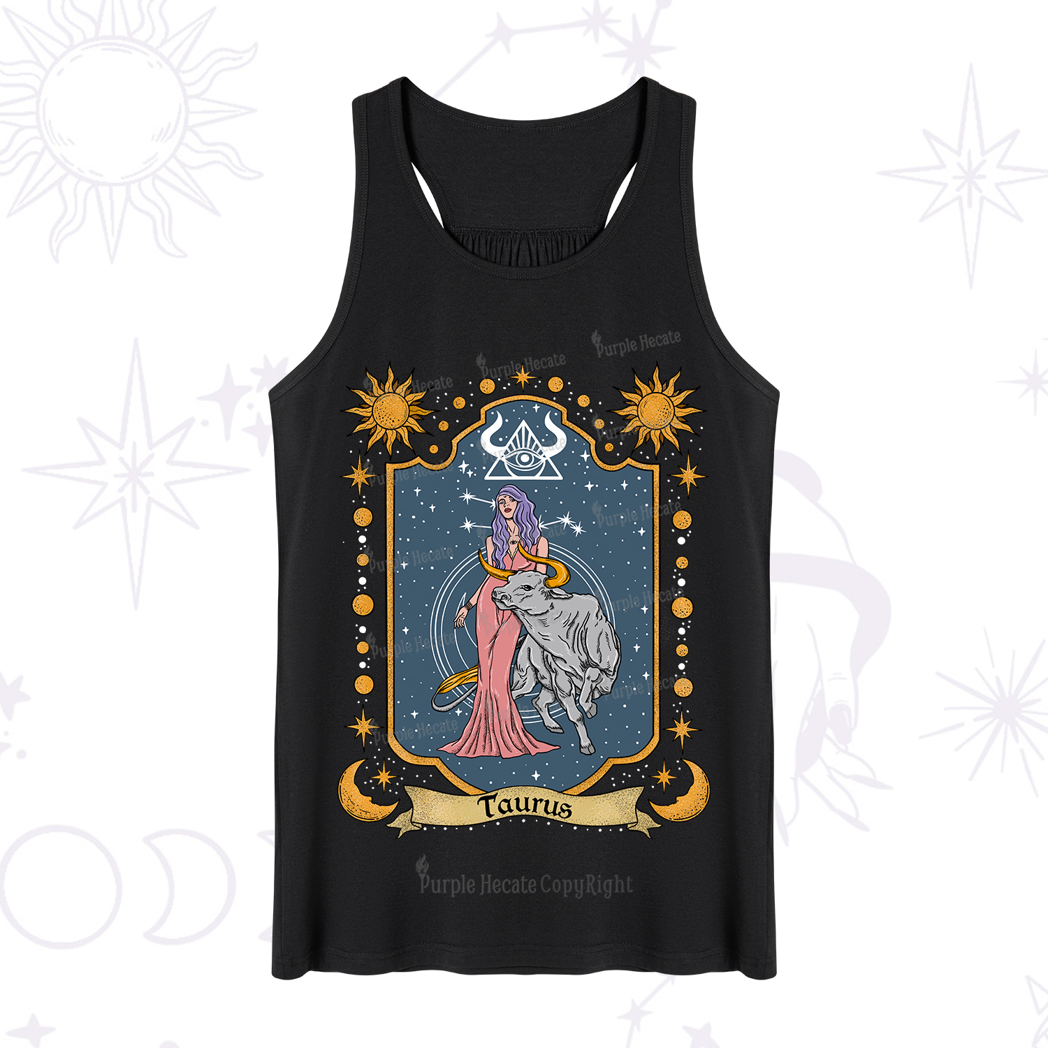 Purplehecate Taurus Zodiac Tank