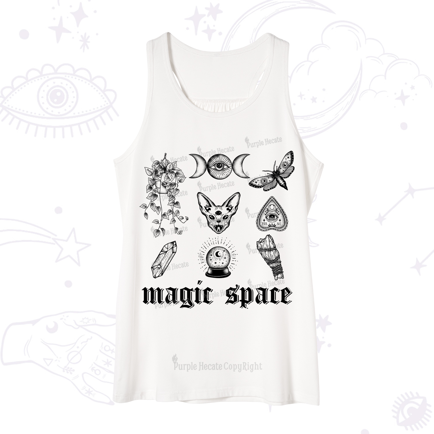 Purplehecate Magic Space Tank