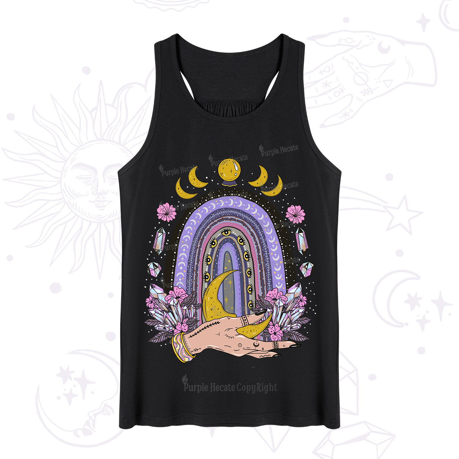 Purplehecate Magic Rainbow Tank