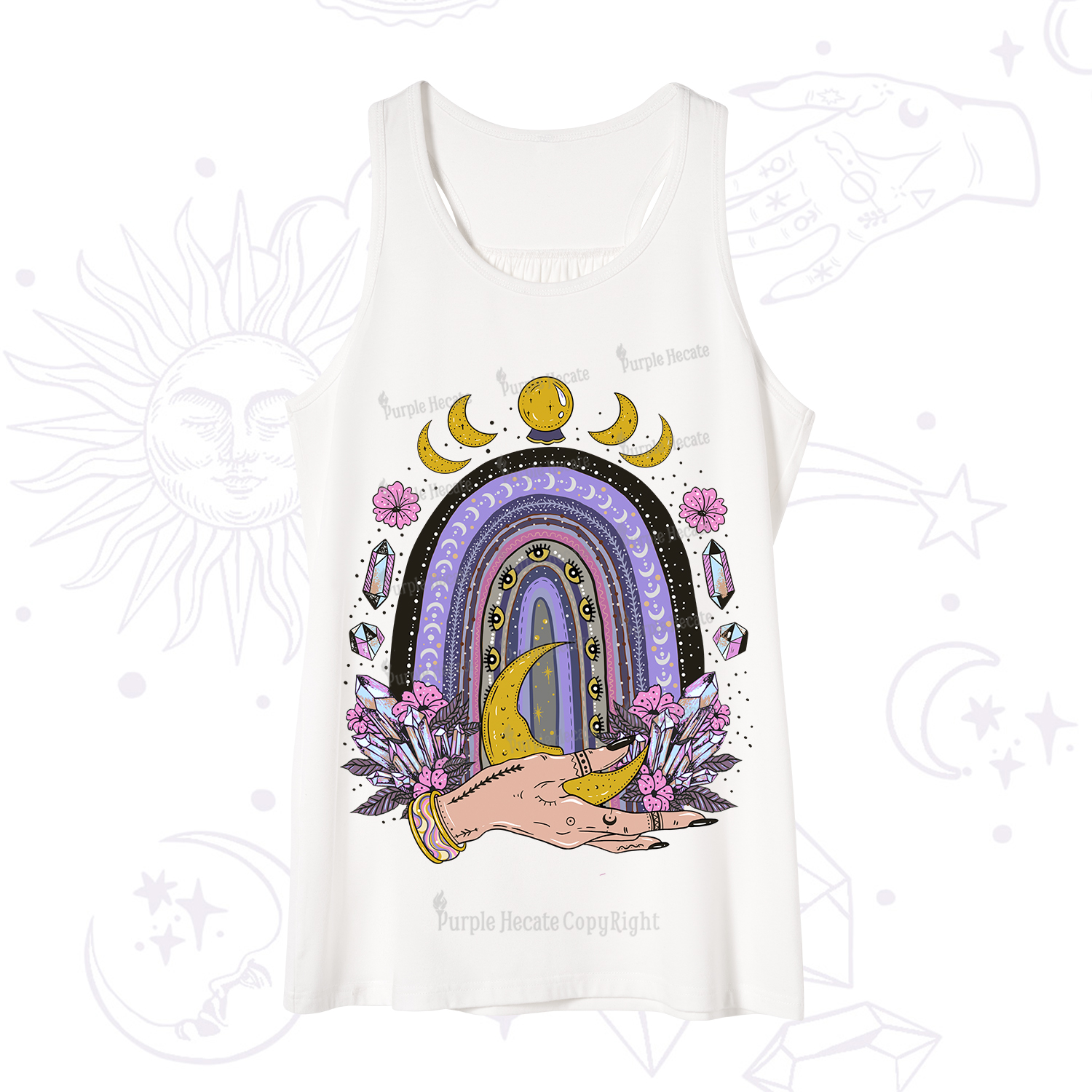 Purplehecate Magic Rainbow Tank
