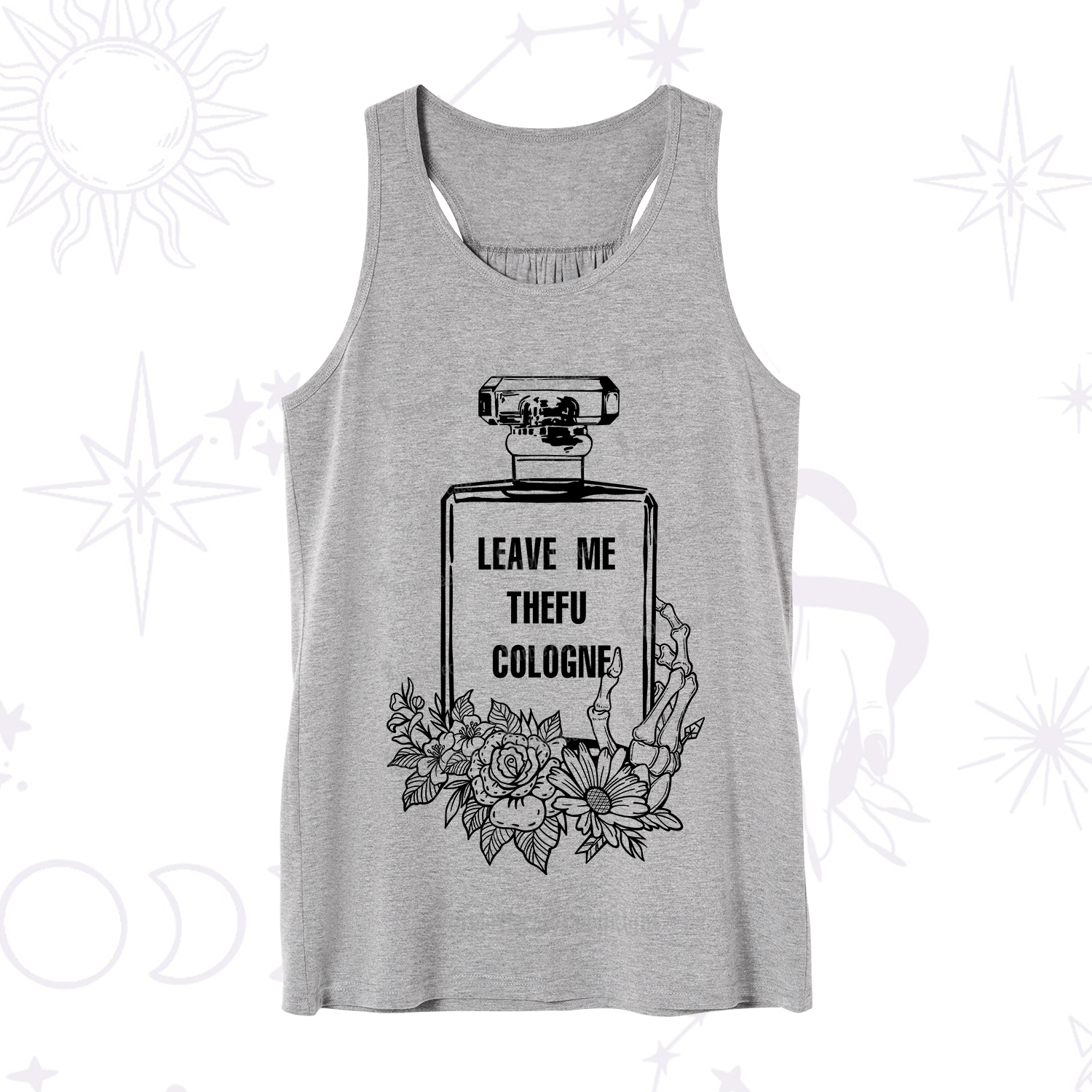 Purplehecate Leave Me The FU Cologne Tank