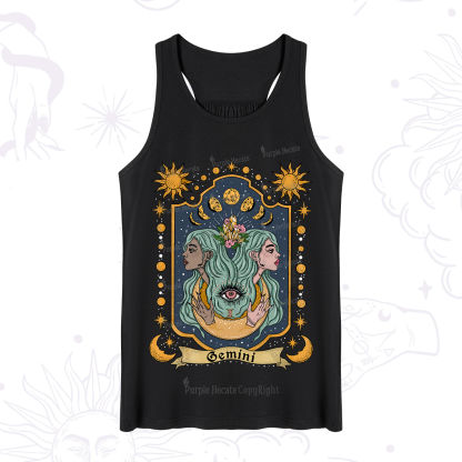Purplehecate Gemini Zodiac Tank