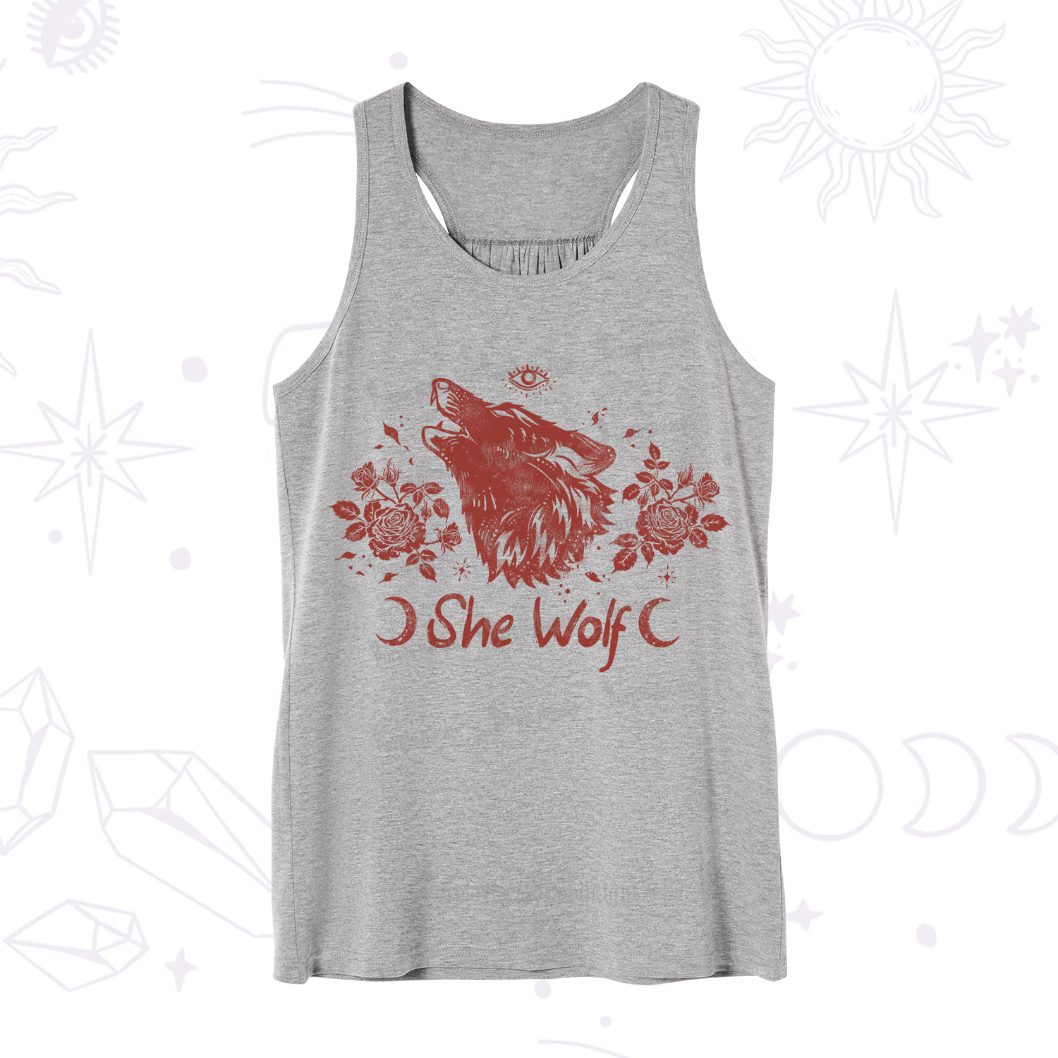 Purplehecate She Wolf Tank