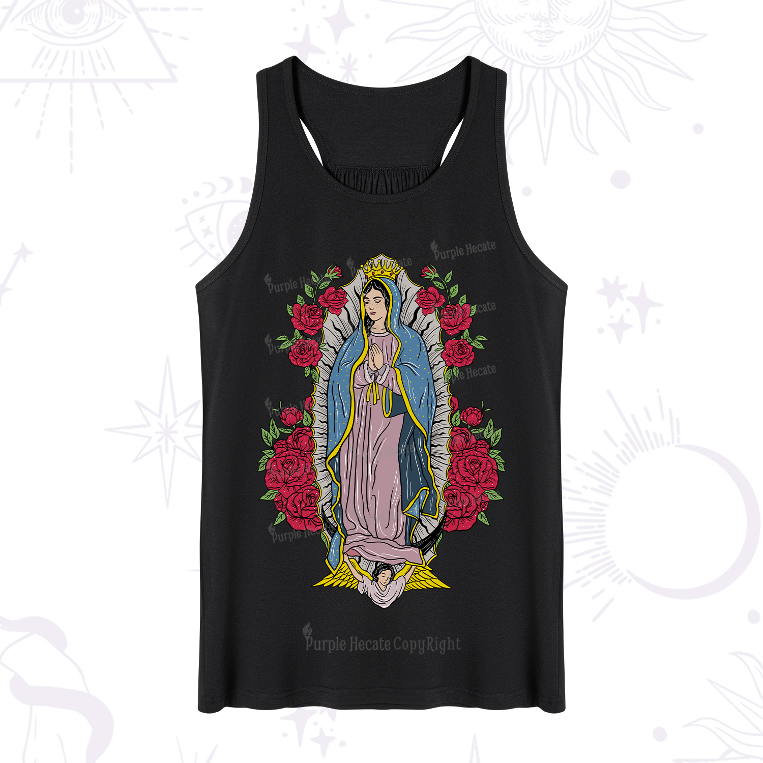 Purplehecate Mother Mary Tank