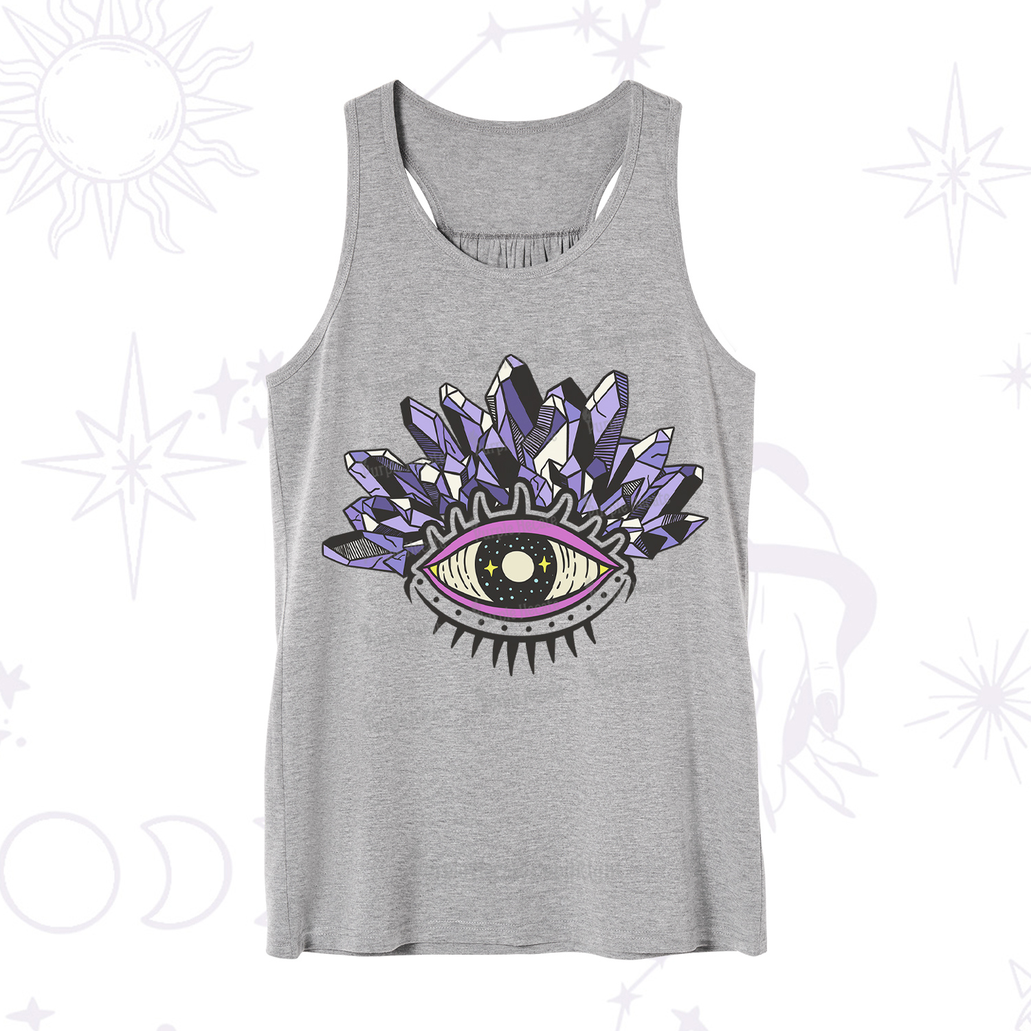 Purplehecate Crystal Eye Tank