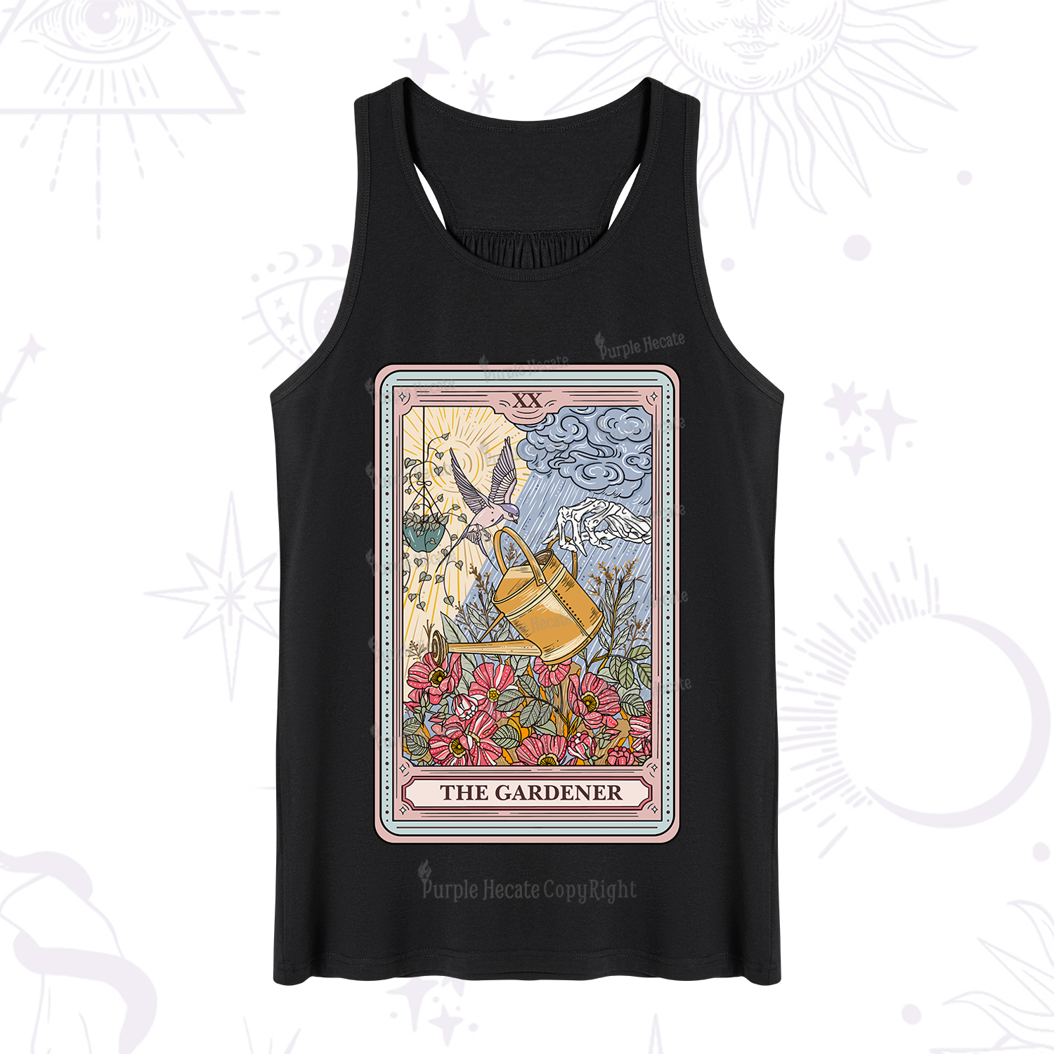 Purplehecate The Gardener Tarot Tank