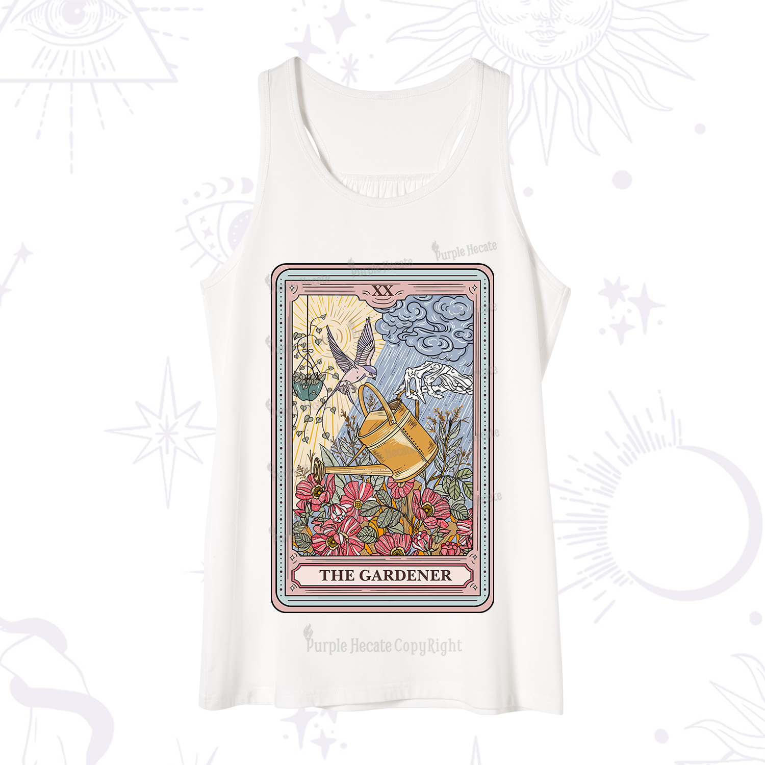 Purplehecate The Gardener Tarot Tank