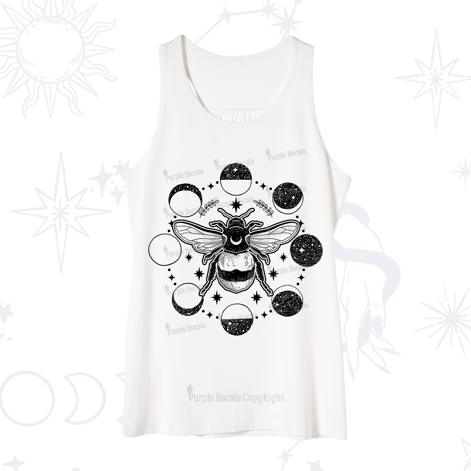 Purplehecate Moon Bee Tank