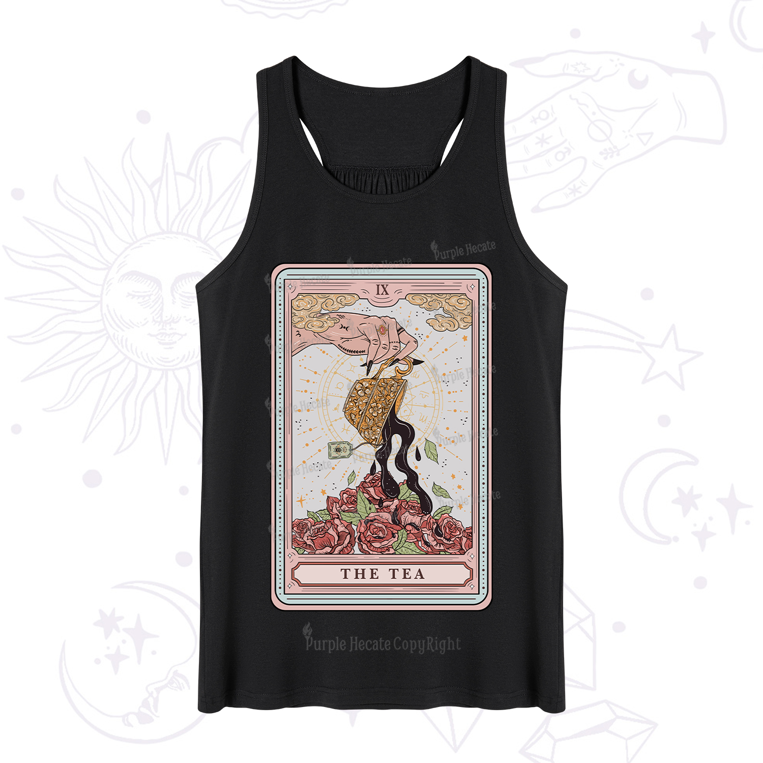 Purplehecate The Tea Food Tarot Tank