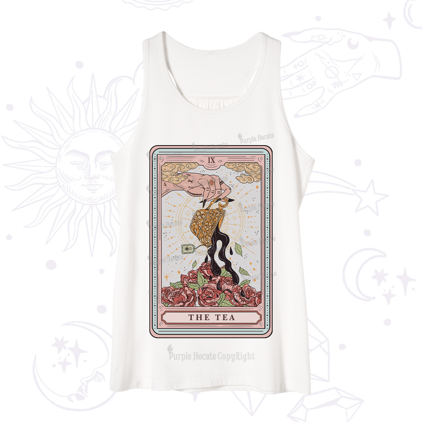 Purplehecate The Tea Food Tarot Tank