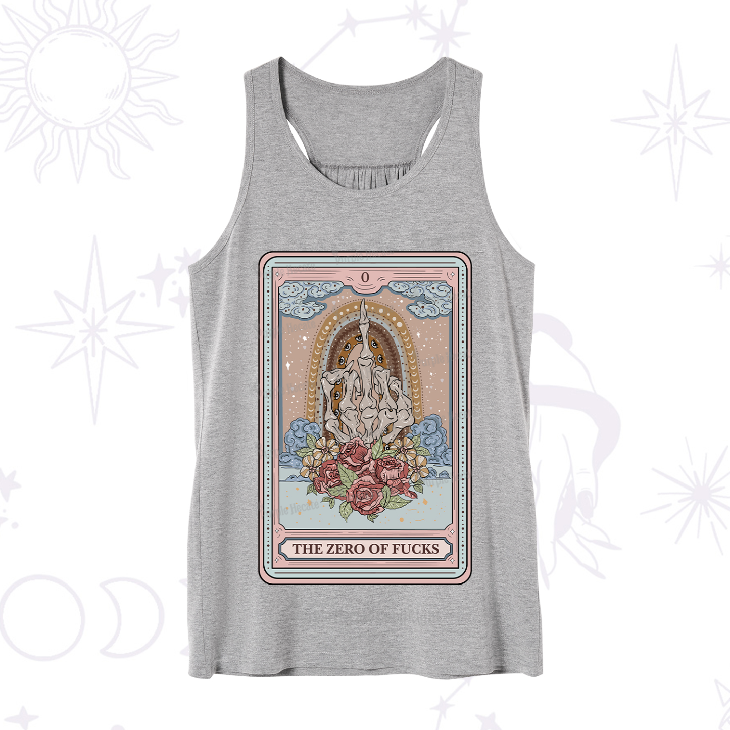 Purplehecate The Zero Of Fucks Tarot Tank