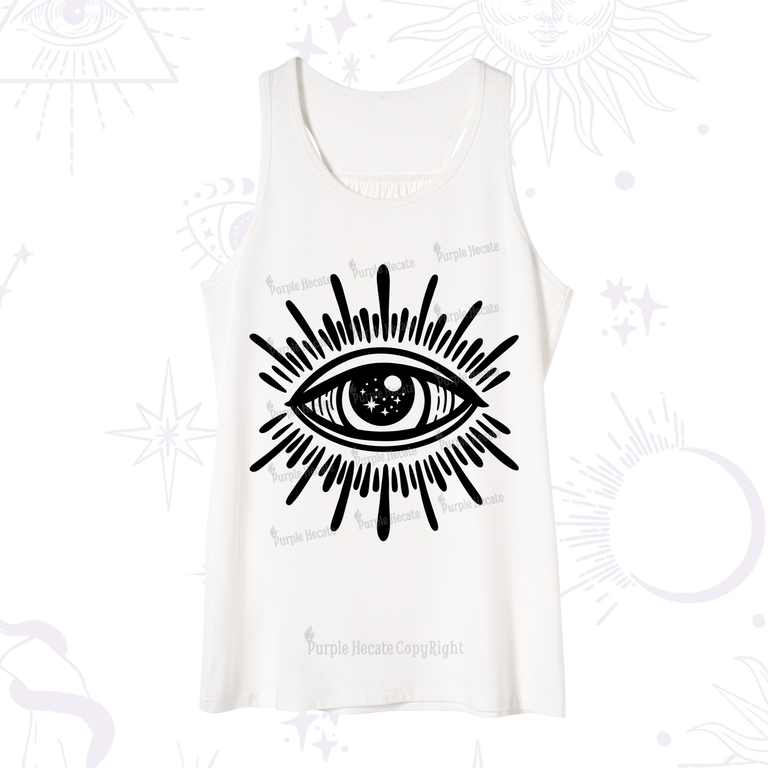 Purplehecate Evil Eye Tank
