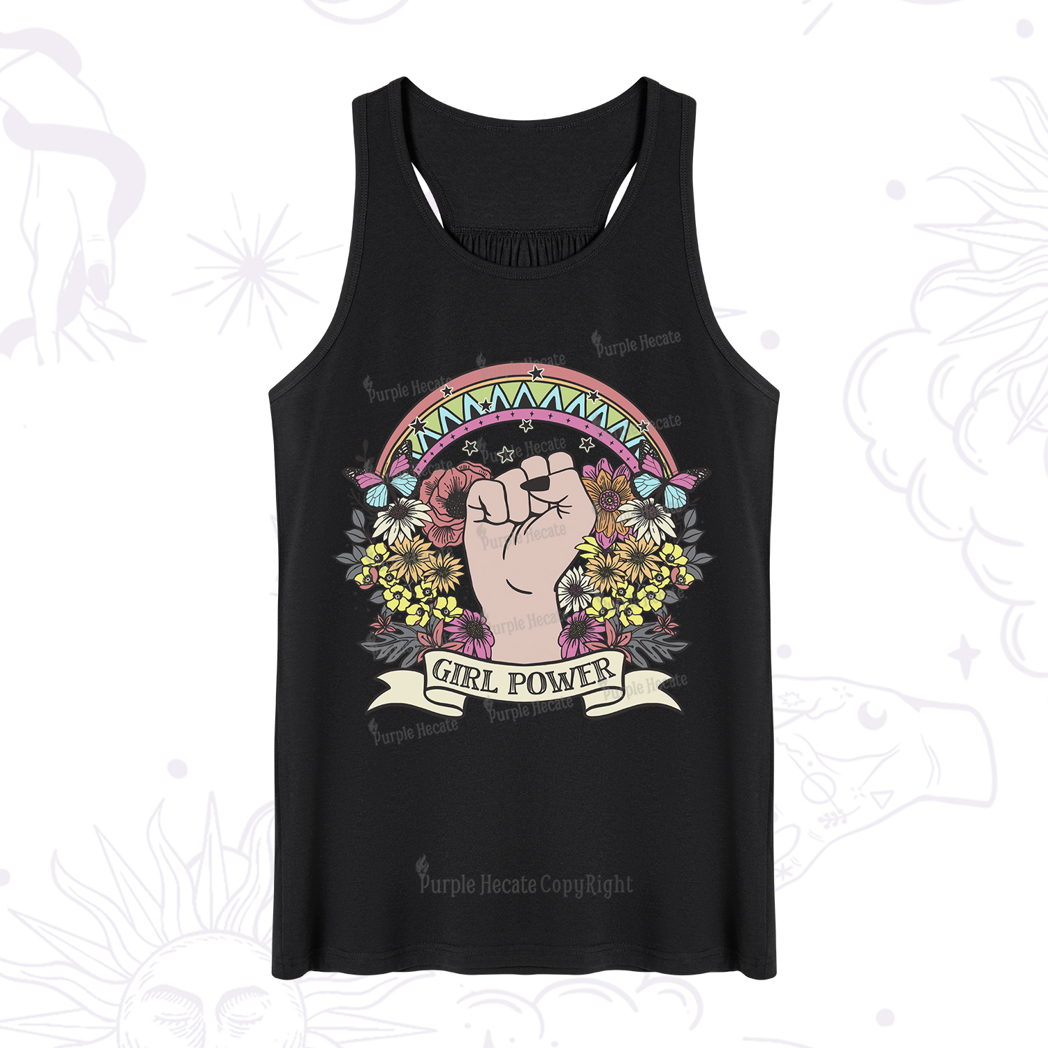 Purplehecate Girl Power Tank