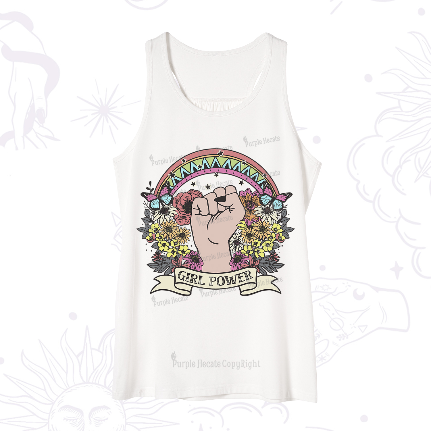 Purplehecate Girl Power Tank