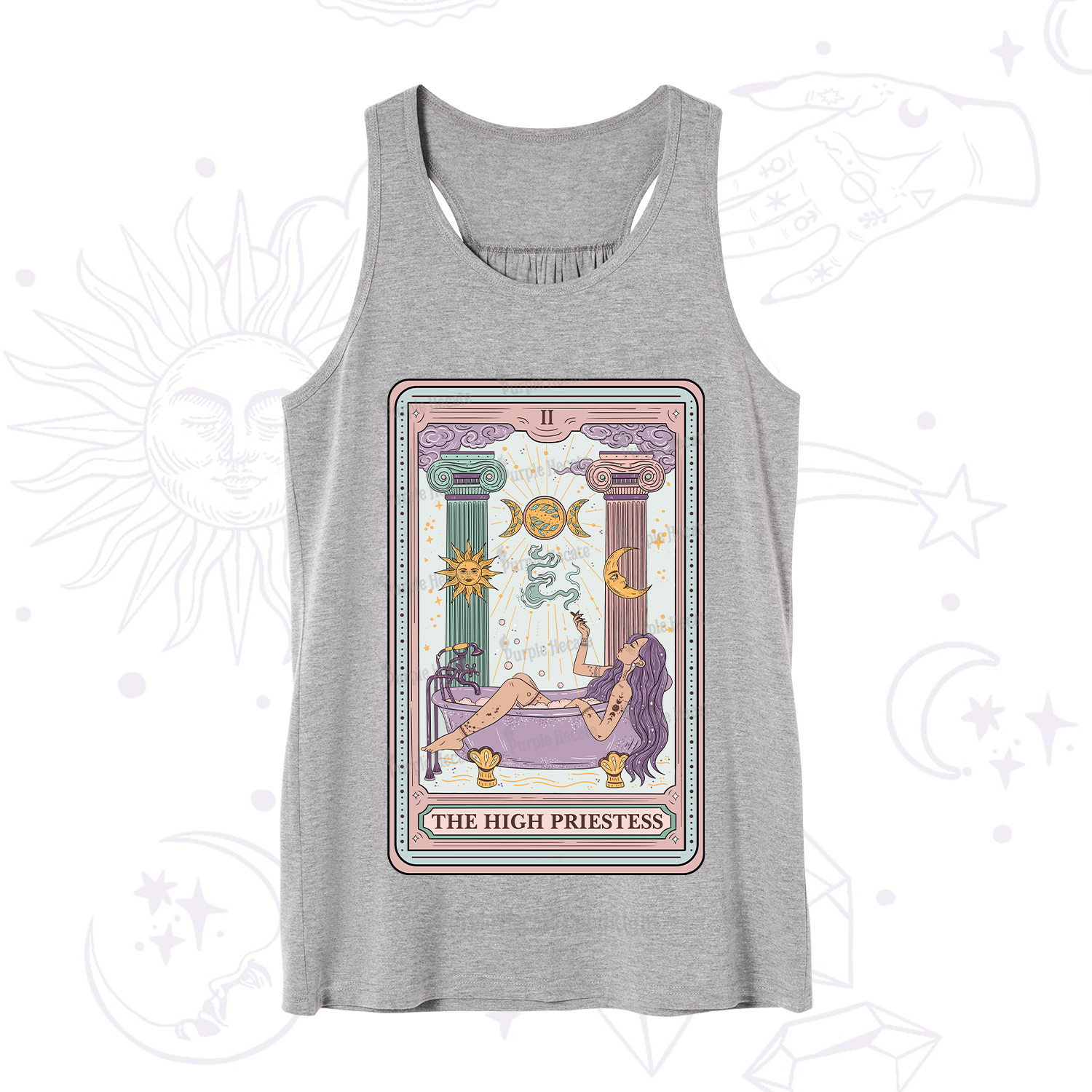 Purplehecate The High Priestess Tarot Tank