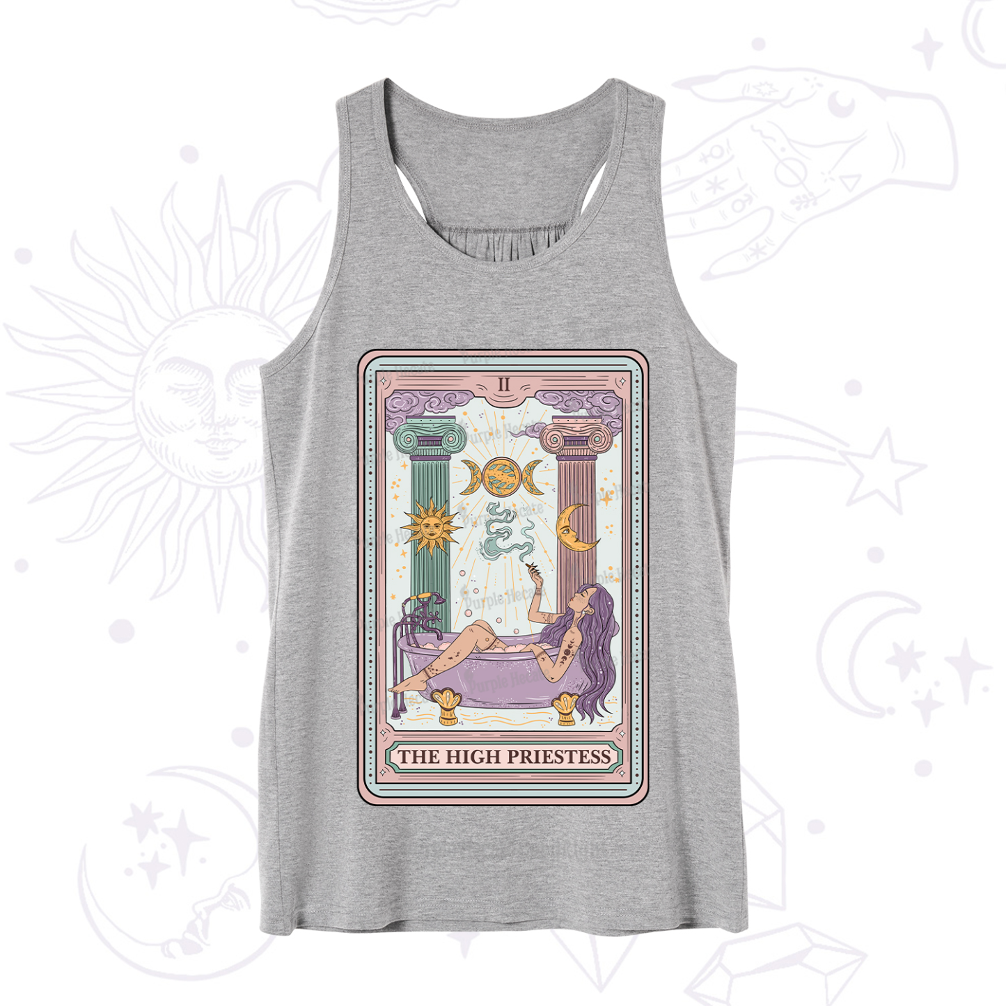 Purplehecate The High Priestess Tarot Tank