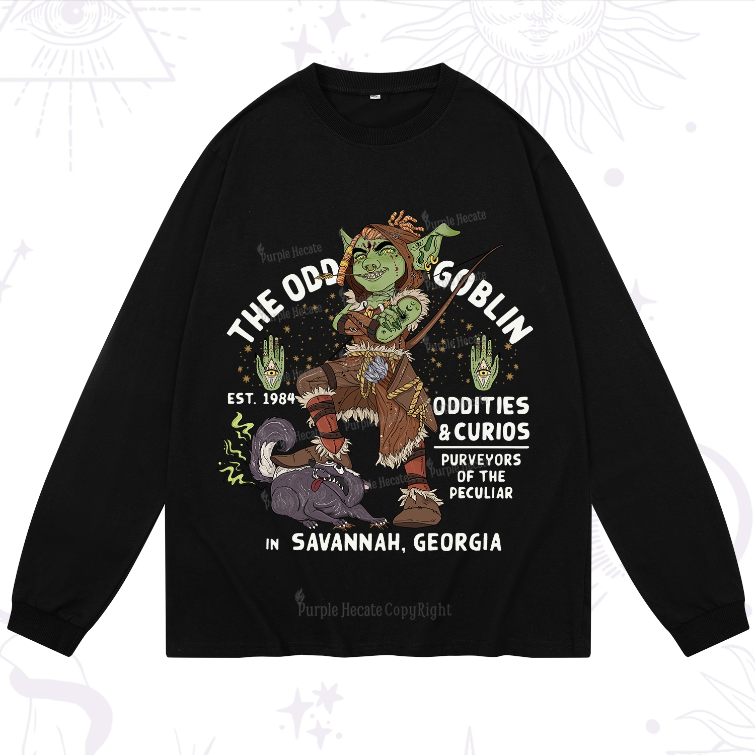 Purplehecate The Odd Goblin Long Sleeve T-Shirt