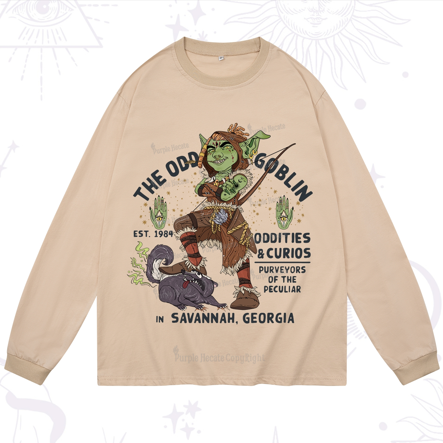 Purplehecate The Odd Goblin Long Sleeve T-Shirt