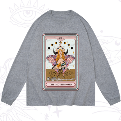 Purplehecate The Mothwomen Tarot Long Sleeve T-Shirt