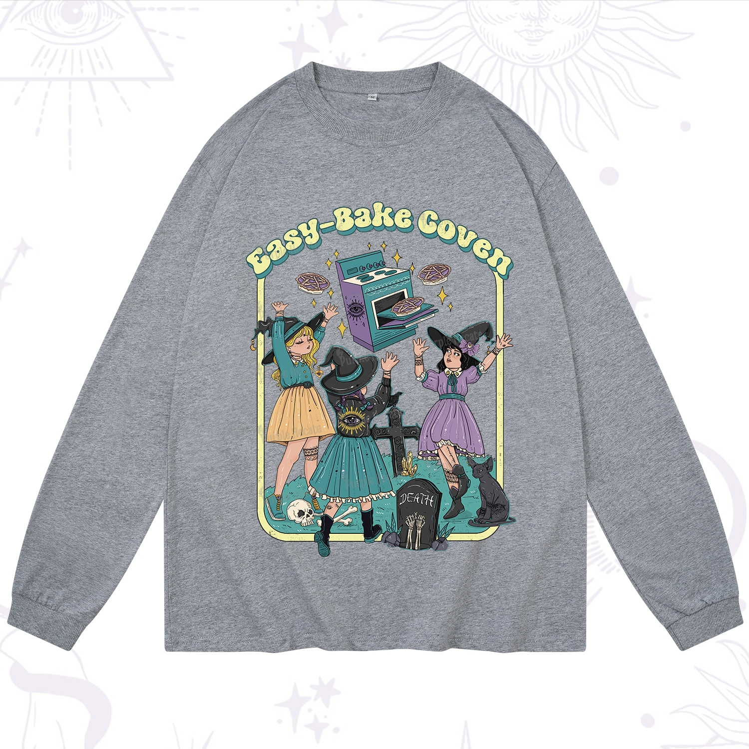 Purplehecate Easy Bake Coven Long Sleeve T-Shirt
