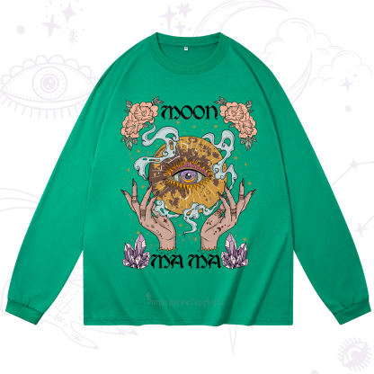 Purplehecate Moon Mama Long Sleeve T-Shirt